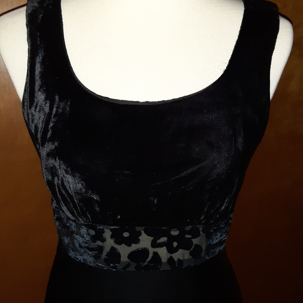 Vintage - Little Black Cocktail/Party Dress - USA made